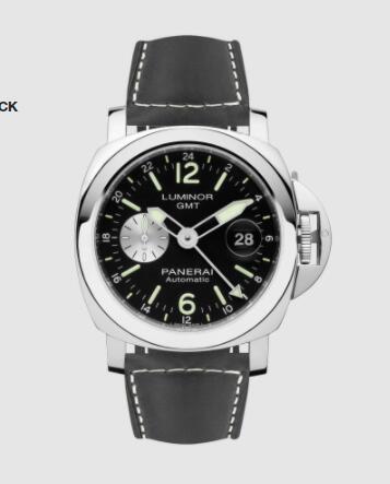 Panerai Luminor GMT 44mm Replica Watch PAM01088 SCAMOSCIATO BLACK